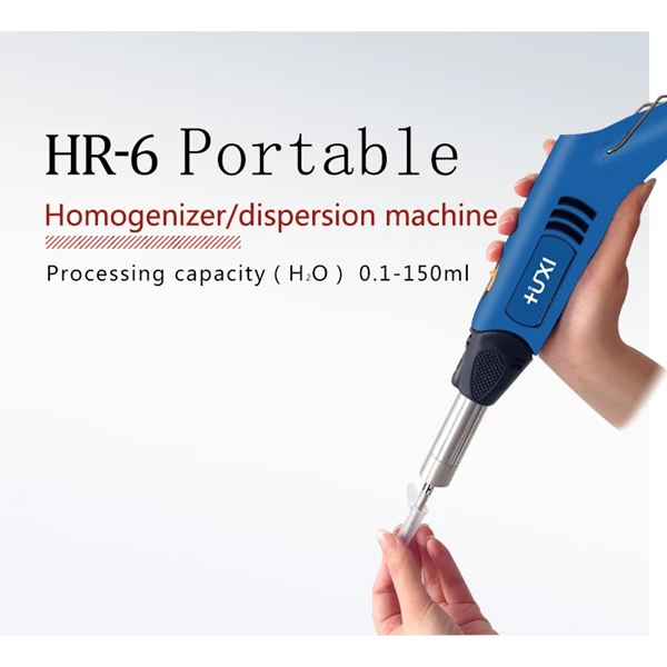 Tuxi Portable Homogeniser HR-6+10G PTEE