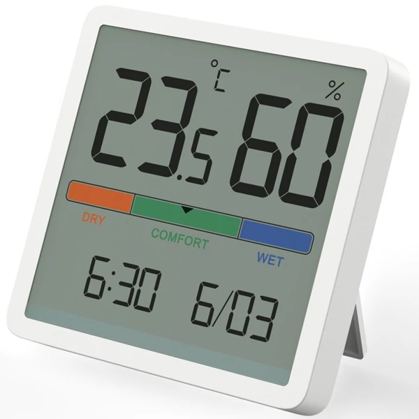 Thermohygrometer with Calender and Time