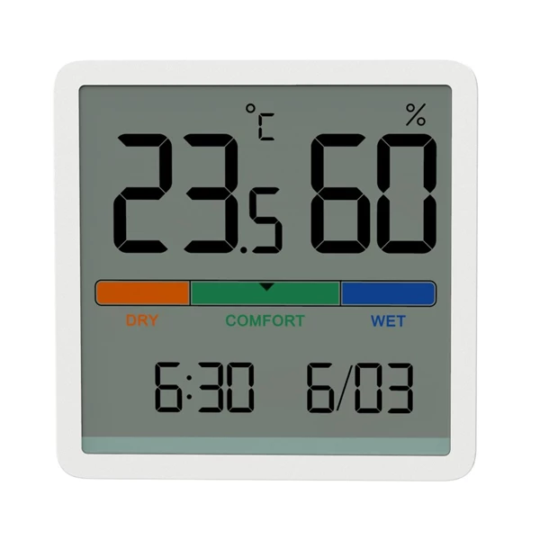 Thermohygrometer with Calender and Time