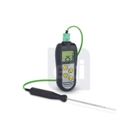 ETI Industrial Digital Thermometer with Probe Length 30 cm UK Made