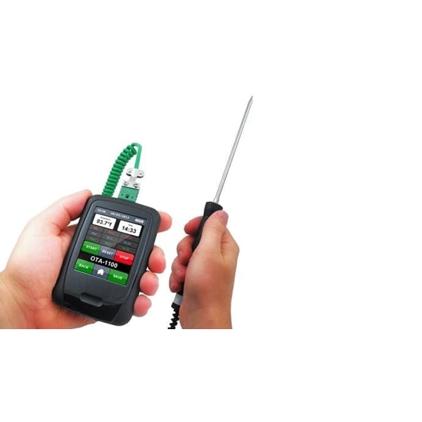 Data Logger and Spot Logger Thermometer Touch Screen