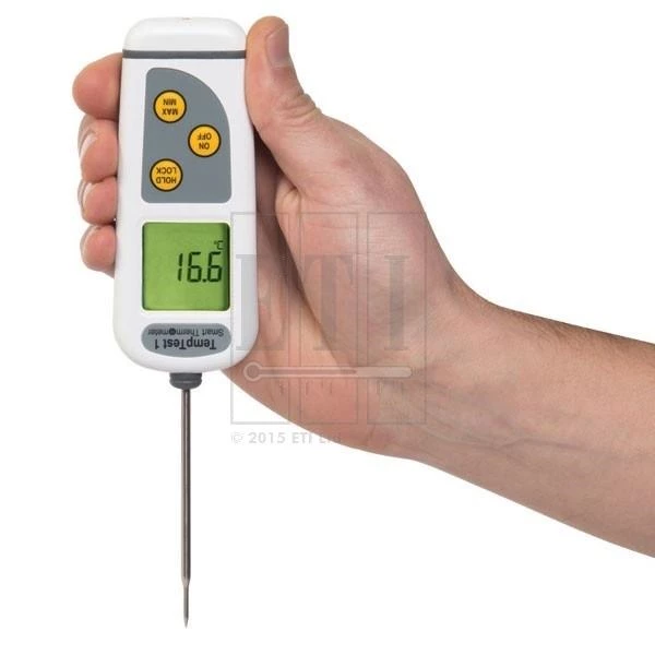 Smart Temp1 Smart Thermometer with 360degree rotating display 