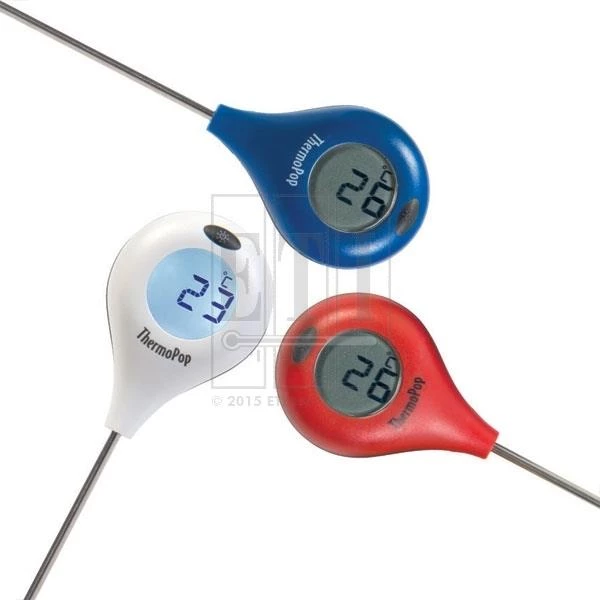 Thermopop thermometer with 360 rotating display