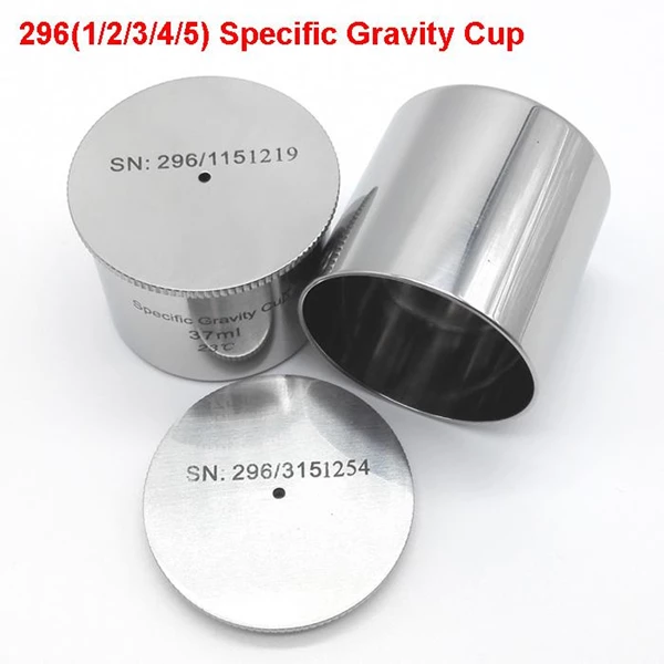 Stainless steel density cup