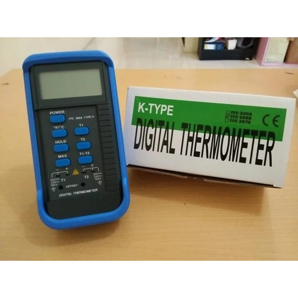 Digital Thermometer K-Type TFC Canada pw305a turbofan